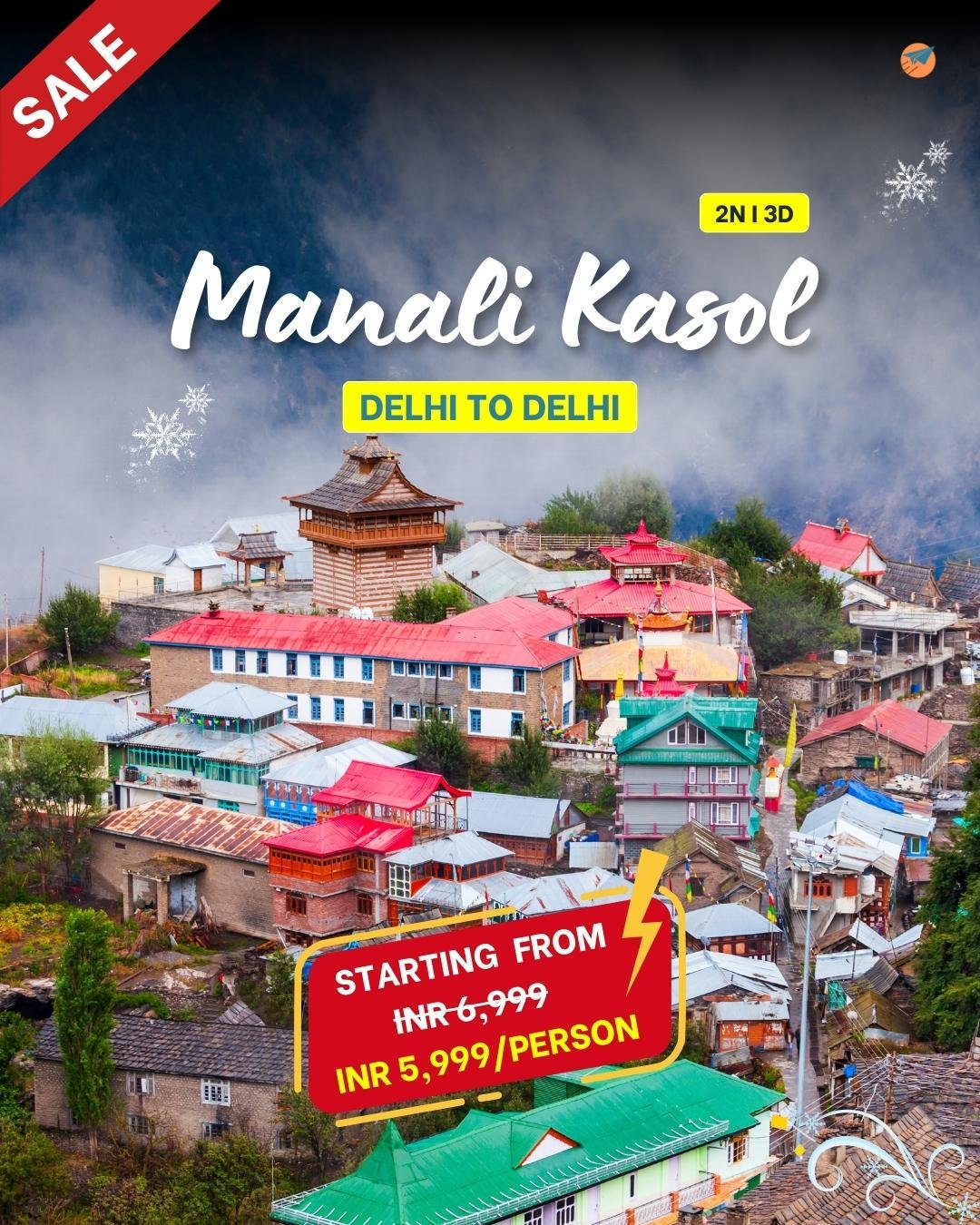 Manali Kasol group tour_ekkarvaan