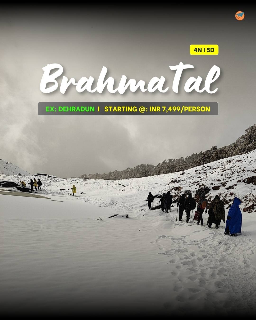 Brahmatal Trek group tour_ekkarvaan